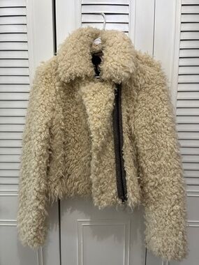 Free People Faux Fur Jacket